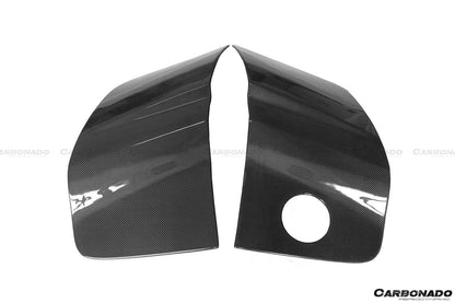 Carbonado 2009-2015 Audi R8 Coupe Spyder OE Style Carbon Fiber Side Blades