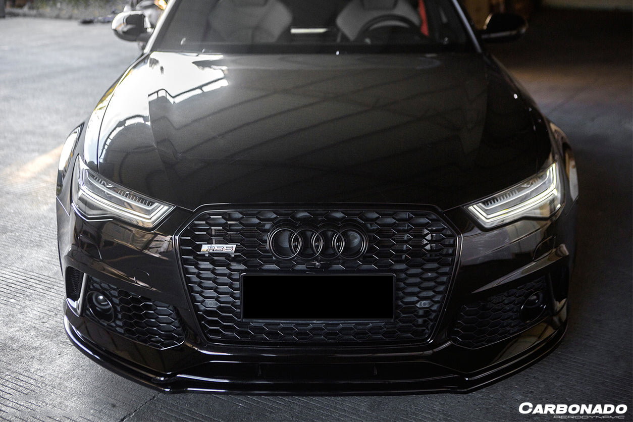 Carbonado MN Style Carbon Fiber Front Lip | 2013-2018 Audi RS6 Avant
