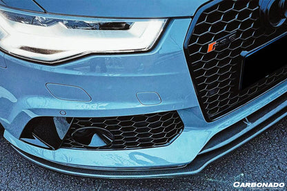 Carbonado MN Style Carbon Fiber Front Lip | 2013-2018 Audi RS6 Avant