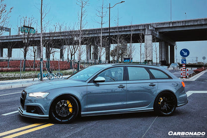 Carbonado MN Style Carbon Fiber Front Lip | 2013-2018 Audi RS6 Avant