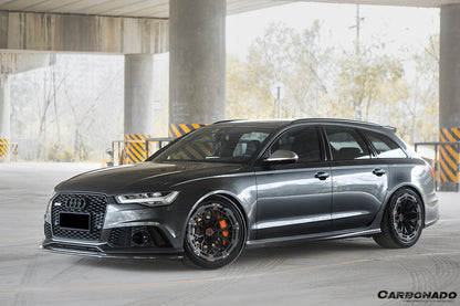 Carbonado MN Style Carbon Fiber Front Lip | 2013-2018 Audi RS6 Avant