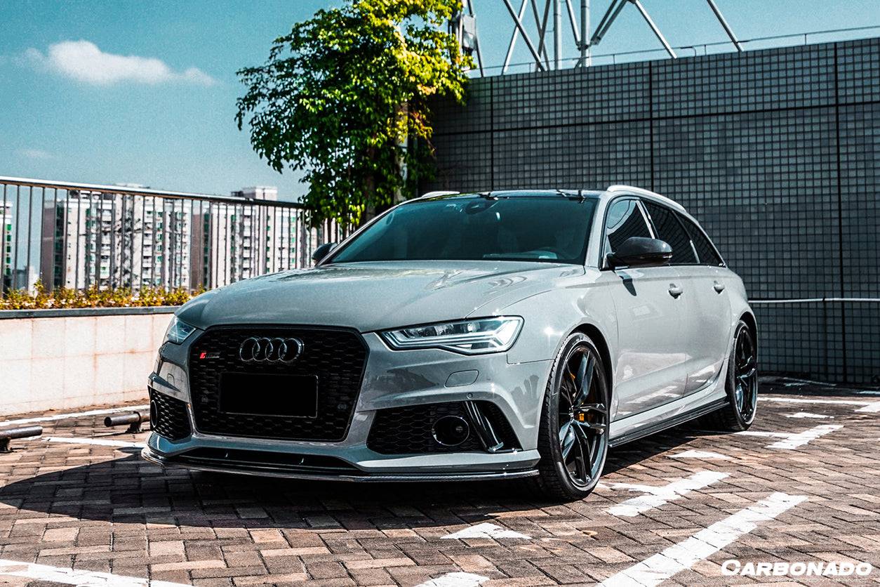 Carbonado 2013-2018 Audi RS6 Avant MN Style Carbon Fiber Side Skirts