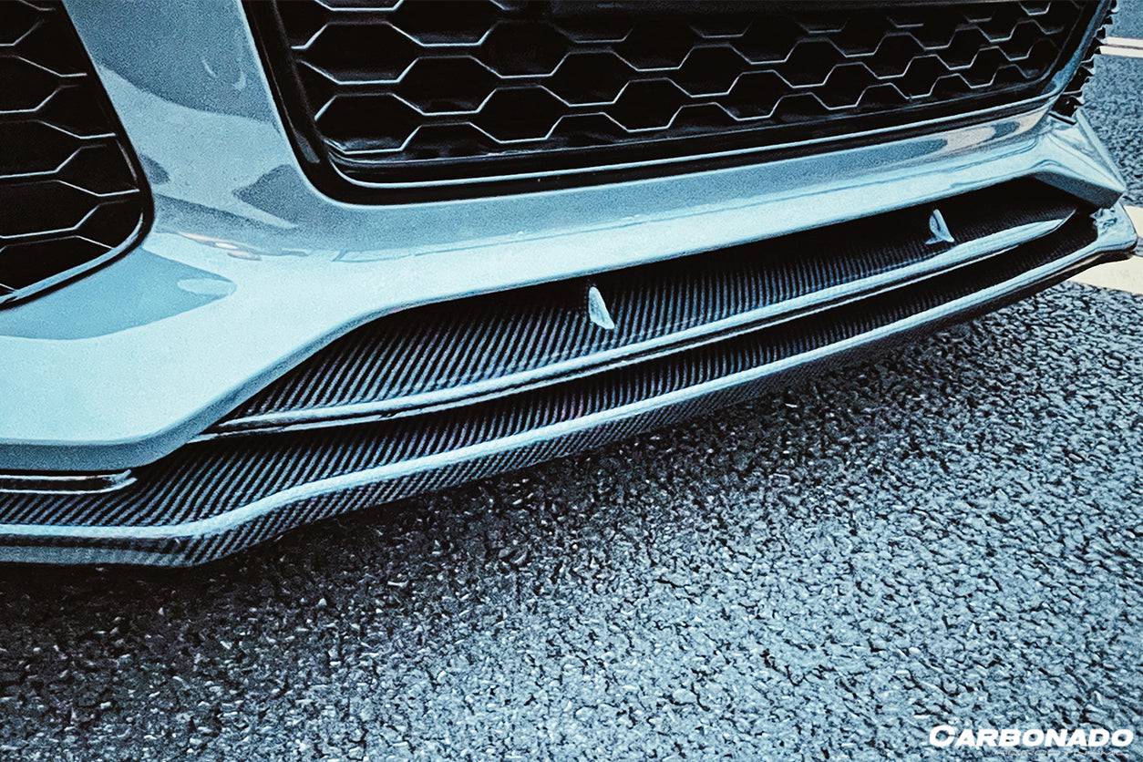 Carbonado MN Style Carbon Fiber Front Lip | 2013-2018 Audi RS6 Avant