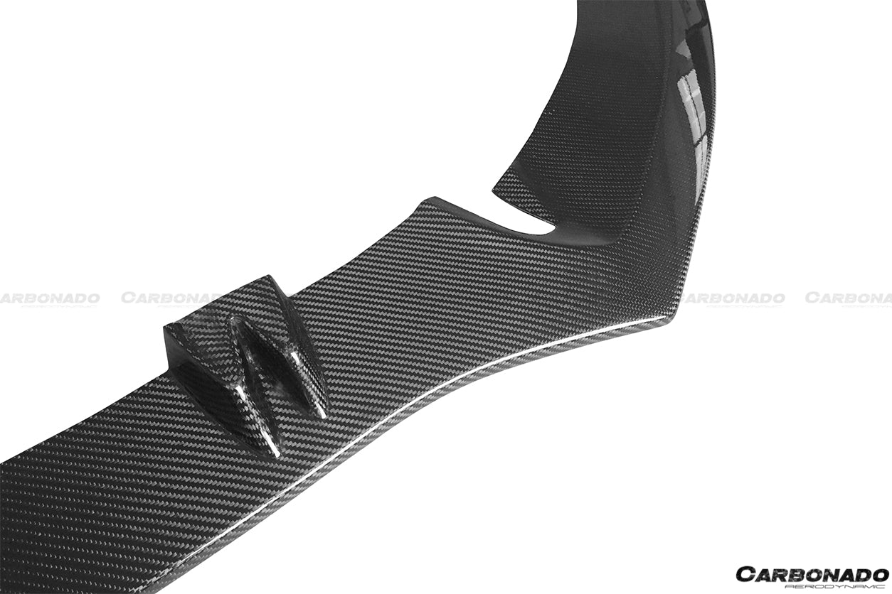 Faldón delantero de fibra de carbono estilo BS para Audi RS6 Avant Carbonado 2013-2018