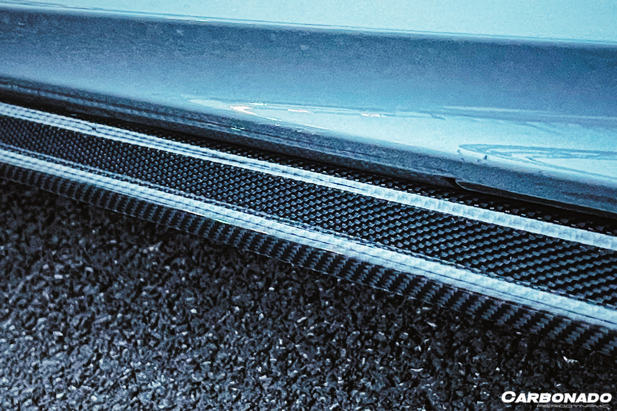 Carbonado 2013-2018 Audi RS6 Avant MN Style Carbon Fiber Side Skirts