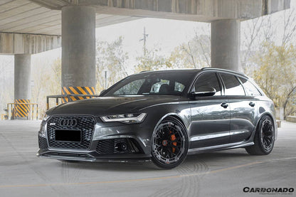 Carbonado MN Style Carbon Fiber Front Lip | 2013-2018 Audi RS6 Avant