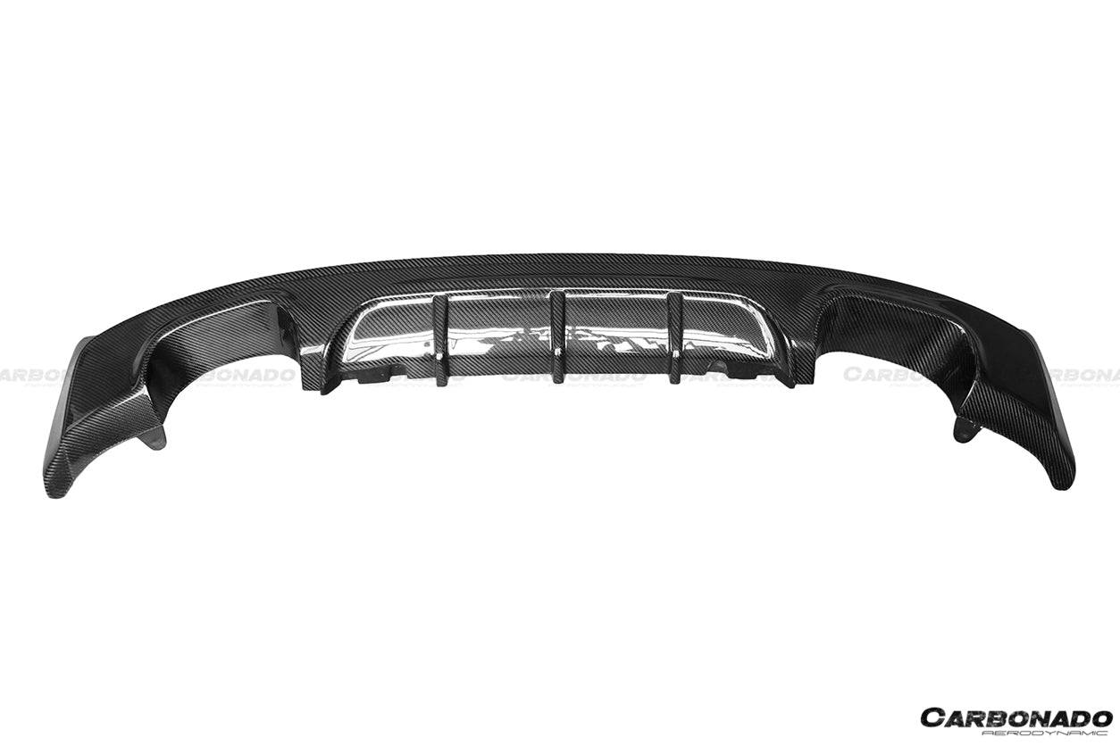Carbonado 2013-2016 BMW 2 Series F22    F23 MP Style Rear Lip (M-Tech Only)