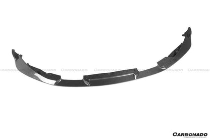 Carbonado 2021-2024 BMW M3 G80   G81 M4 G82   G83 D3 Style DRY Carbon Fiber Fornt Lip Splitter with Winglets