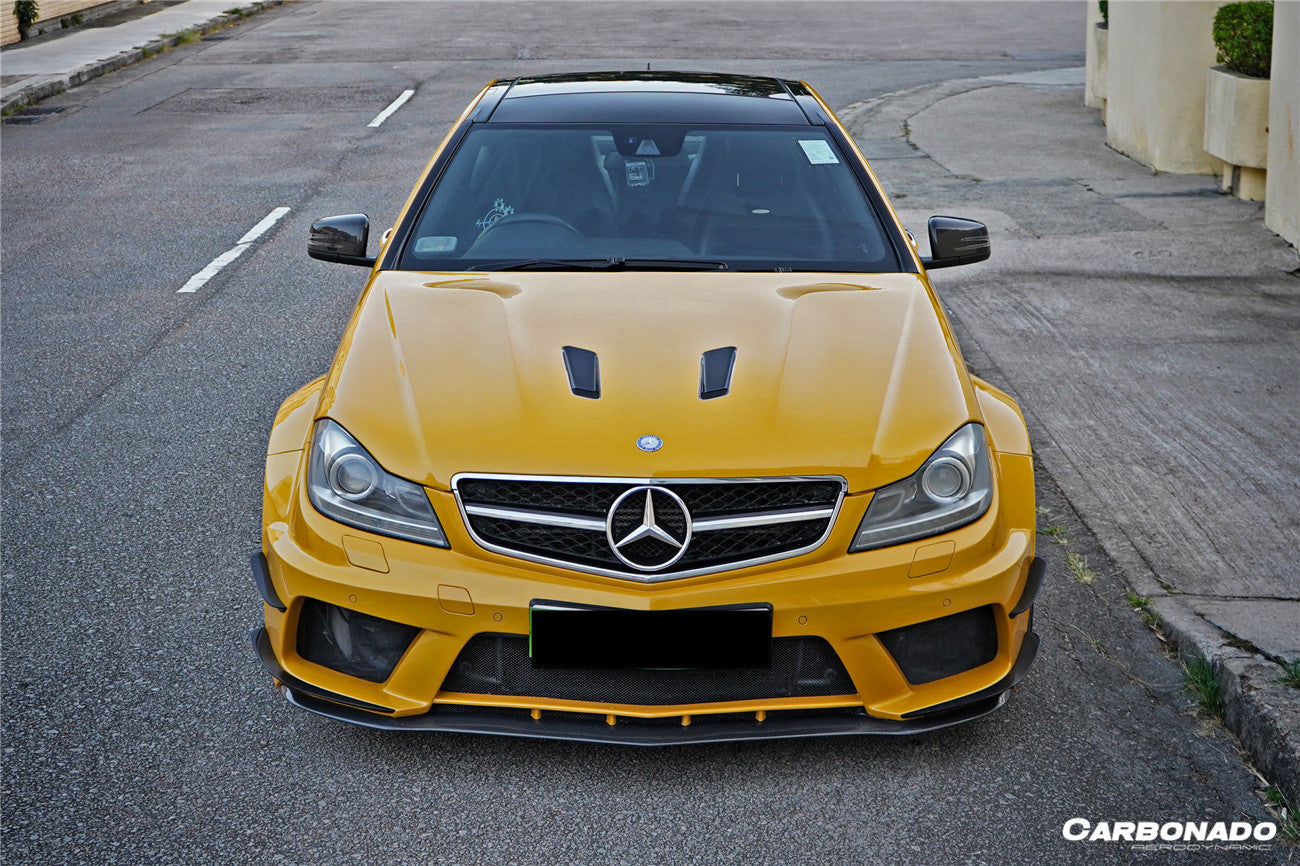 Carbonado 2012-2014 Mercedes Benz W204 C Class Coupe BKSS Style Wide Full Body Kit (Not Fit AMG)