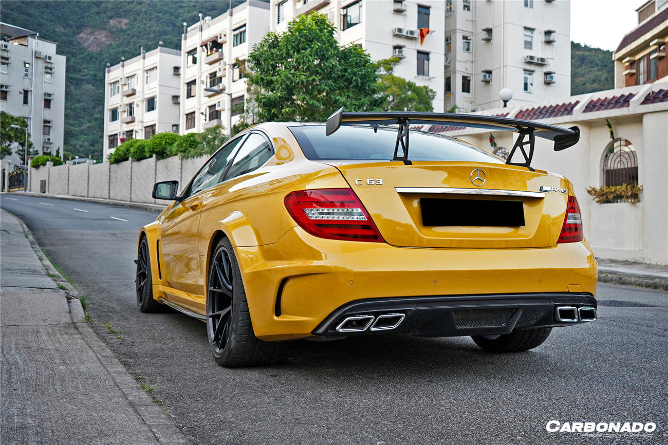 Carbonado 2012-2014 Mercedes Benz W204 C Class Coupe BKSS Style Wide Full Body Kit (Not Fit AMG)