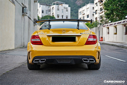 Carbonado 2012-2014 Mercedes Benz W204 C Class Coupe BKSS Style Wide Full Body Kit (Not Fit AMG)