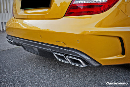 Carbonado 2012-2014 Mercedes Benz W204 C Class Coupe BKSS Style Wide Full Body Kit (Not Fit AMG)