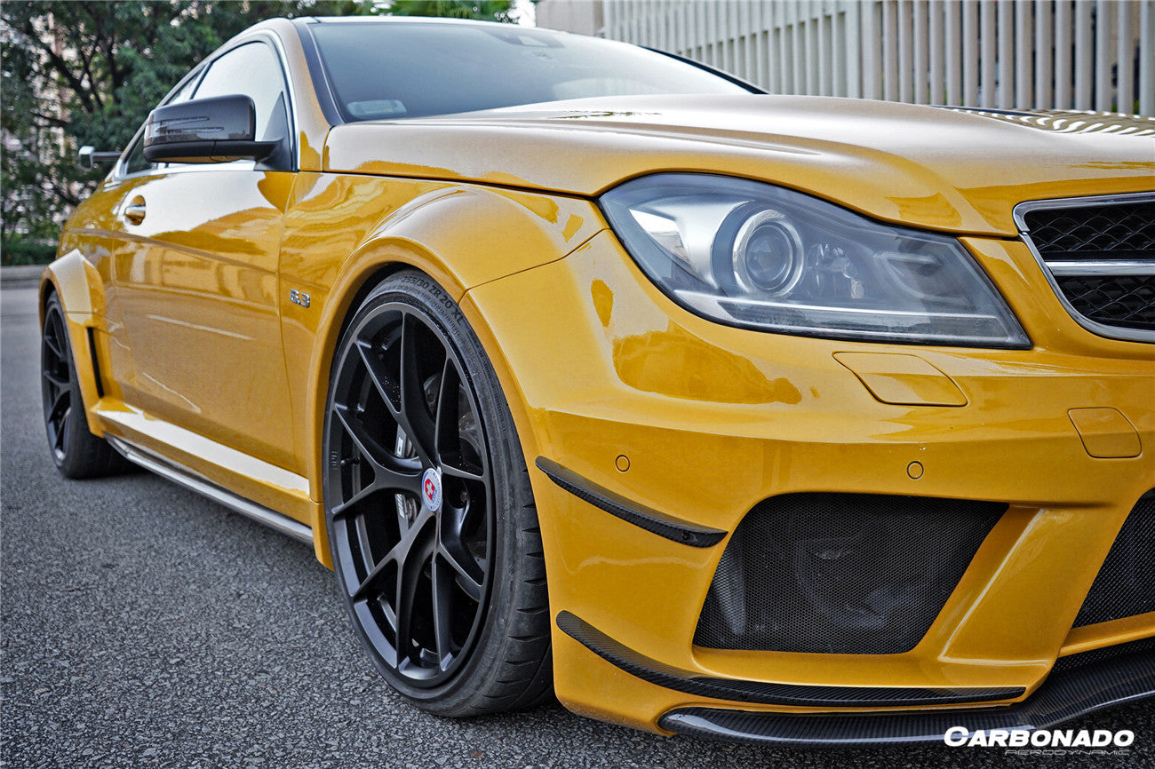 Carbonado 2012-2014 Mercedes Benz W204 C Class Coupe BKSS Style Wide Full Body Kit (Not Fit AMG)