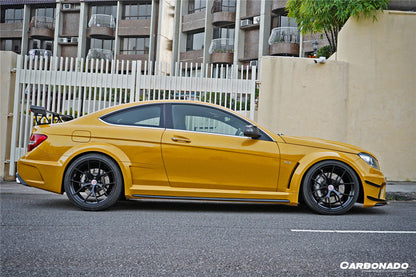 Carbonado 2012-2014 Mercedes Benz W204 C Class Coupe BKSS Style Wide Full Body Kit (Not Fit AMG)