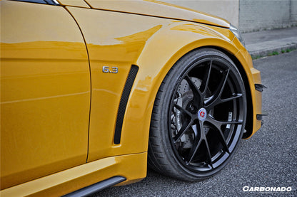 Carbonado 2012-2014 Mercedes Benz W204 C63 AMG Coupe BKSS Style Wide Full Body Kit
