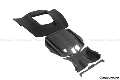Kit de carrocería de conversión frontal estilo ZR1 para Corvette C7 Z51 Carbonado 2013-2019