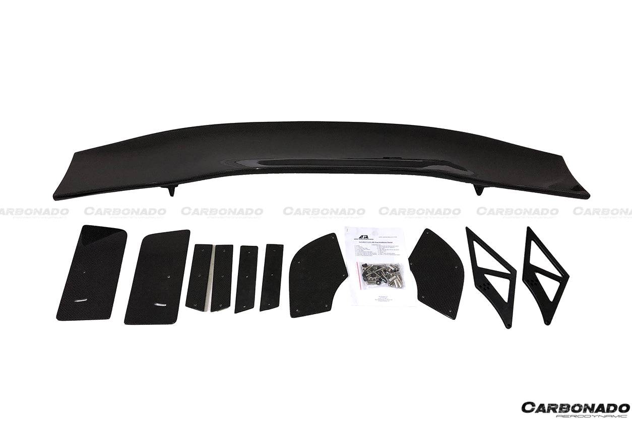 Carbonado 2013-2019 Corvette C7 Z51 Z06 Grandsport AR Style Carbon Fiber Trunk Spoiler Wing