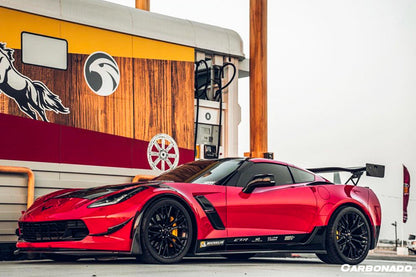 Carbonado 2013-2019 Corvette C7 Z51 Z06 Grandsport AR Style Carbon Fiber Trunk Spoiler Wing
