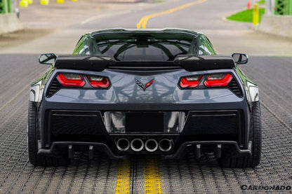 Carbonado 2013-2019 Corvette C7 Z51 ROX Style Rear Diffuser