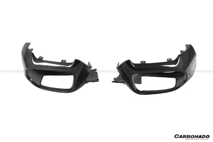 Carbonado 2017-2026 Ferrari 812 Superfast GTS OEM Style Dry Carbon Fiber Rear Side Diffuser
