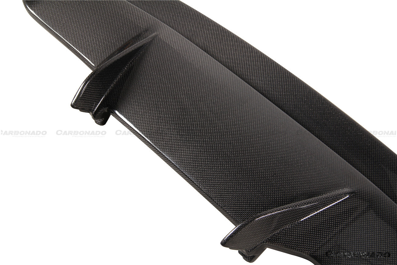 Carbonado Aero OE Style Dry Carbon Fiber Rear Lip | 2019-2026 Ferrari 812 GTS