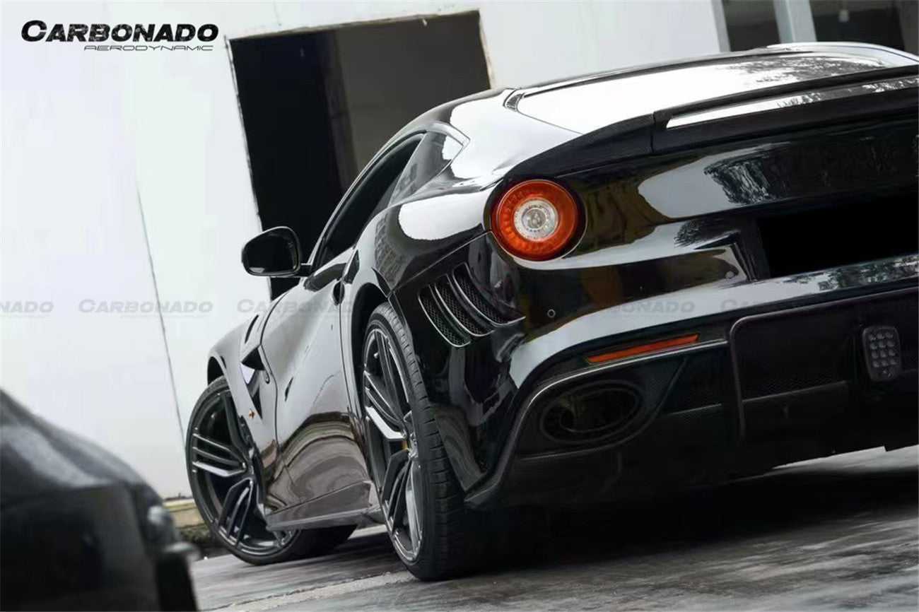 Carbonado 2012-2017 Ferrari F12 Berlinetta Msy Style Dry Carbon Fiber Full Body Kit