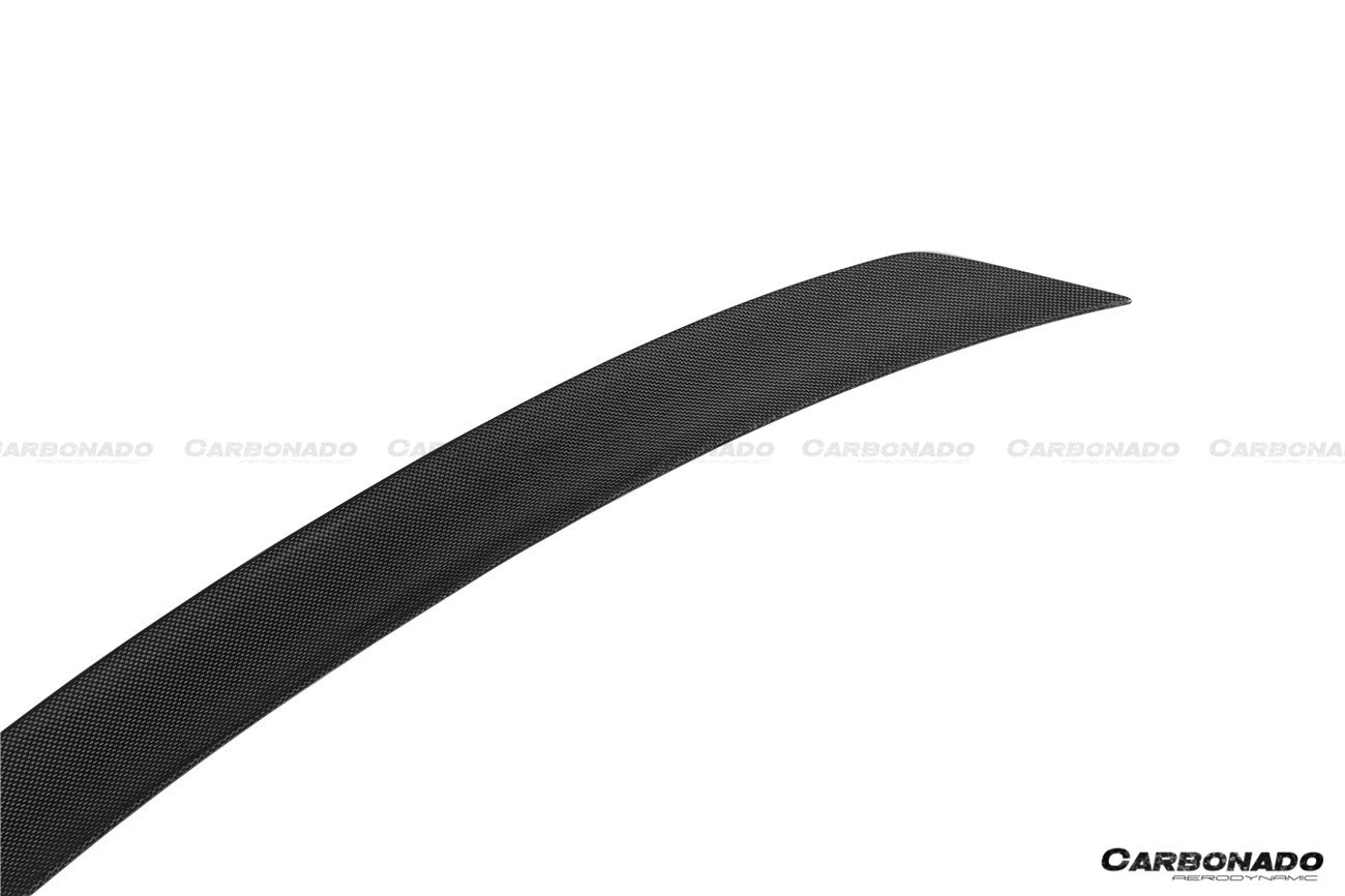 Carbonado NVT Style Dry Carbon Fiber Trunk Spoiler | 2021-2024 Ferrari Roma