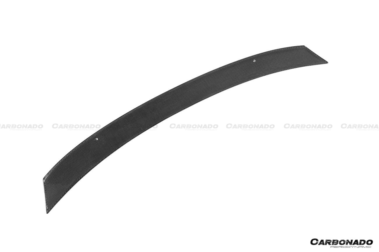 Carbonado NVT Style Dry Carbon Fiber Trunk Spoiler | 2021-2024 Ferrari Roma