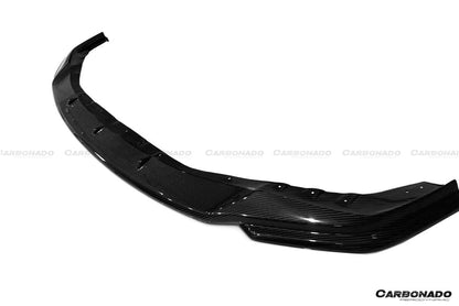 Carbonado 2021-2024 BMW M3 G80   G81 M4 G82   G83 MTN Style DRY Carbon Fiber Fornt Lip