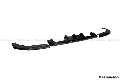 Carbonado 2021-2024 BMW M3 G80  G81 M4 G82   G83 MTN Style DRY Carbon Fiber Rear Diffuser Lip with Winglets