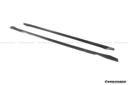 Carbonado 2021-2024 BMW M3 G80  G81 M4 G82   G83 MTN Style DRY Carbon Fiber Side Skirts