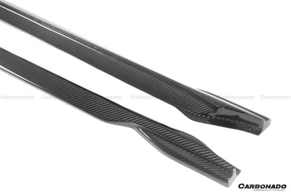Carbonado 2021-2024 BMW M3 G80  G81 M4 G82   G83 MTN Style DRY Carbon Fiber Side Skirts