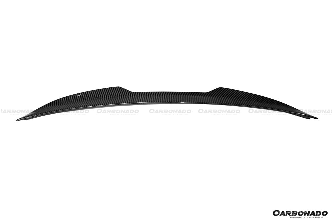 Carbonado 2021-2024 BMW M3 G80 MTN Style DRY Carbon Fiber Trunk Spoiler