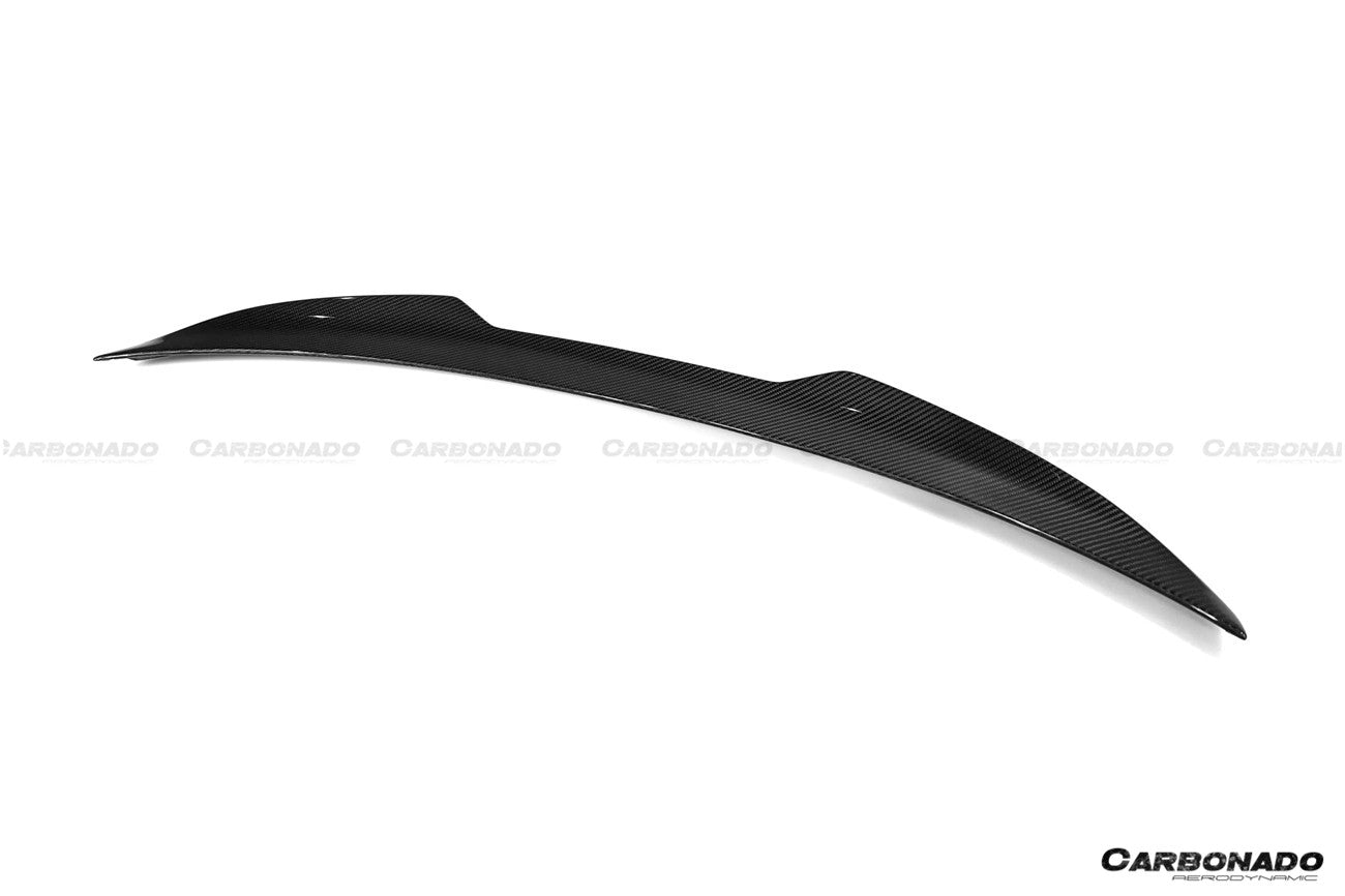 Carbonado 2021-2024 BMW M3 G80 MTN Style DRY Carbon Fiber Trunk Spoiler