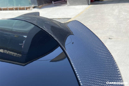 Carbonado 2021-2024 BMW M3 G80 MTN Style DRY Carbon Fiber Trunk Spoiler