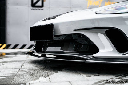 Carbonado 2020-2023 McLaren GT WP Style DRY Carbon Fiber Front Center Lip