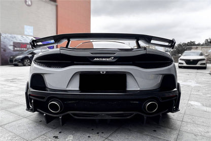 Carbonado 2020-2023 McLaren GT WP Style DRY Carbon Fiber Rear Diffuser Lip