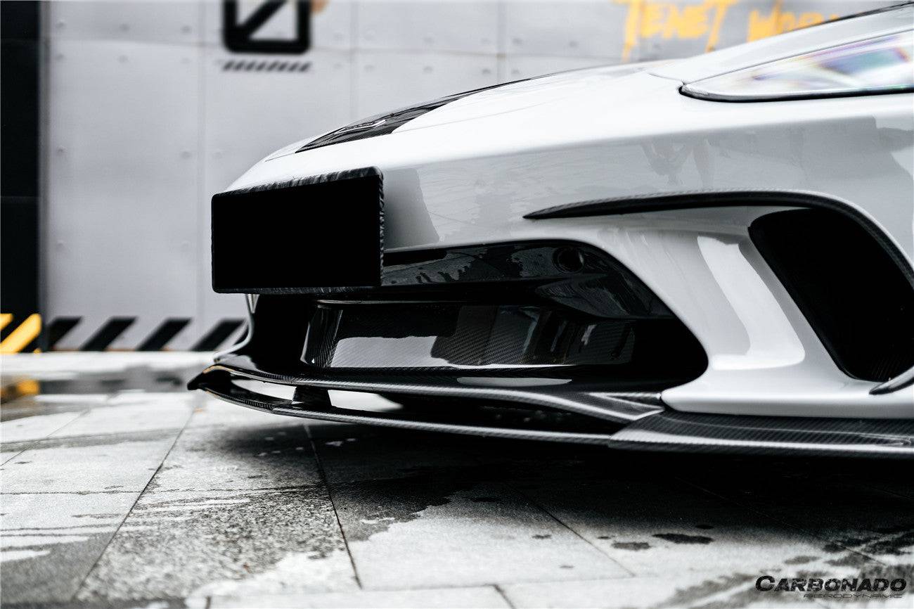 Carbonado 2020-2023 McLaren GT WP Style DRY Carbon Fiber Front Lip