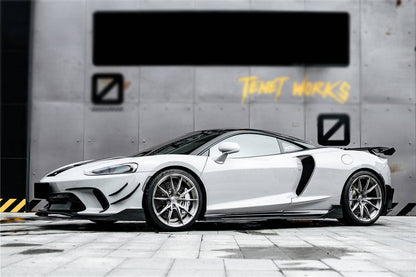 Carbonado 2020-2023 McLaren GT WP Style DRY Carbon Fiber Side Skirts