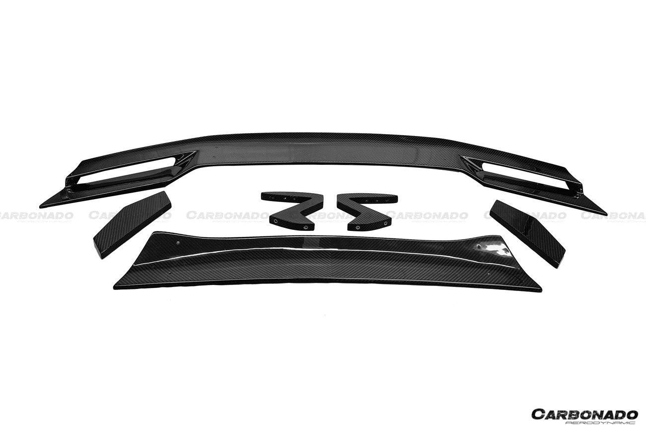 Alerón GT de fibra de carbono seco estilo WP del McLaren GT Carbonado 2020-2023