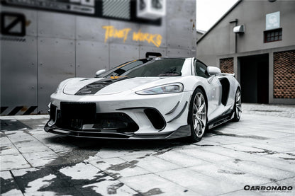 Carbonado 2020-2023 McLaren GT WP Style DRY Carbon Fiber Front Lip
