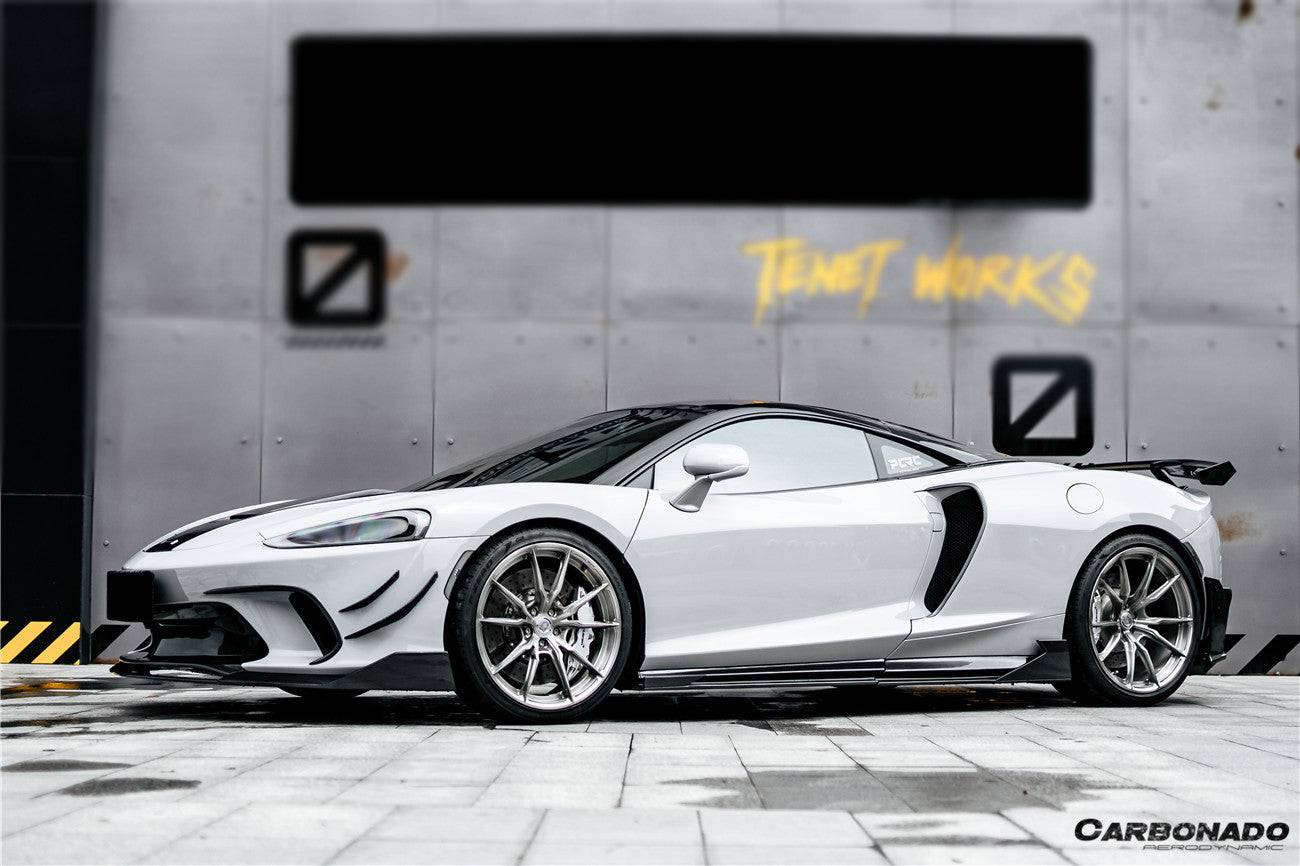 Carbonado 2020-2023 McLaren GT WP Style DRY Carbon Fiber Front Lip
