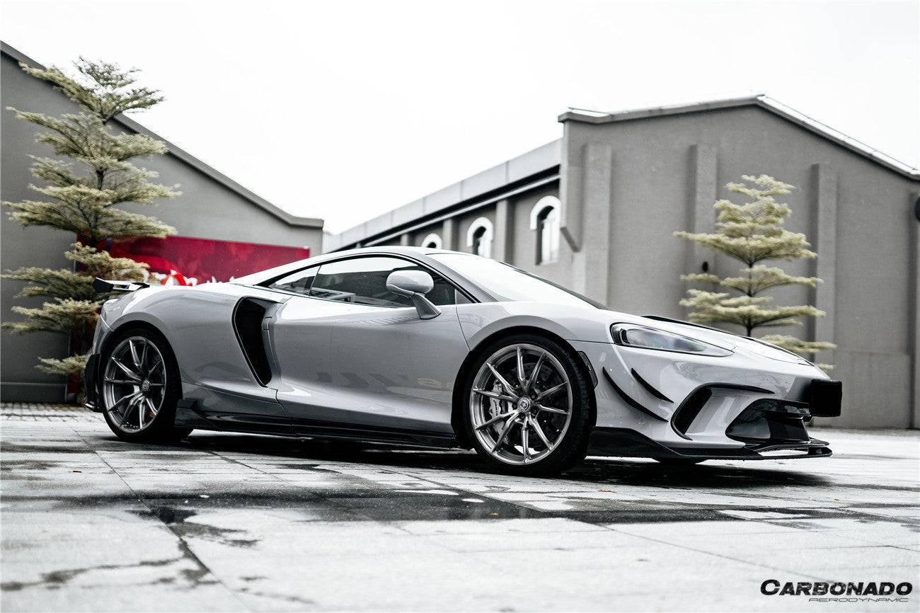 Carbonado 2020-2023 McLaren GT WP Style DRY Carbon Fiber Side Air Intake Blades