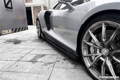 Carbonado 2020-2023 McLaren GT WP Style DRY Carbon Fiber Side Skirts