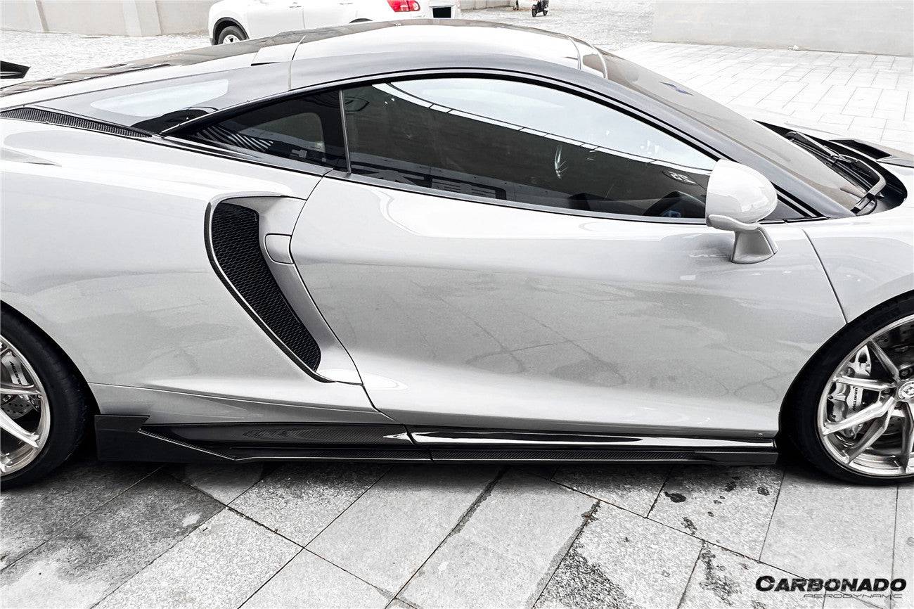 Carbonado 2020-2023 McLaren GT WP Style DRY Carbon Fiber Side Skirts