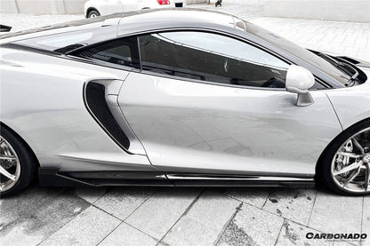 Carbonado 2020-2023 McLaren GT WP Style DRY Carbon Fiber Side Skirts