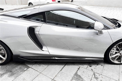 Carbonado 2020-2023 McLaren GT WP Style DRY Carbon Fiber Side Air Intake Blades