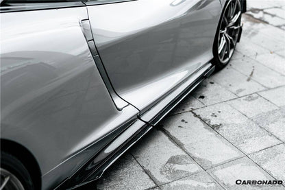 Carbonado 2020-2023 McLaren GT WP Style DRY Carbon Fiber Side Air Intake Blades