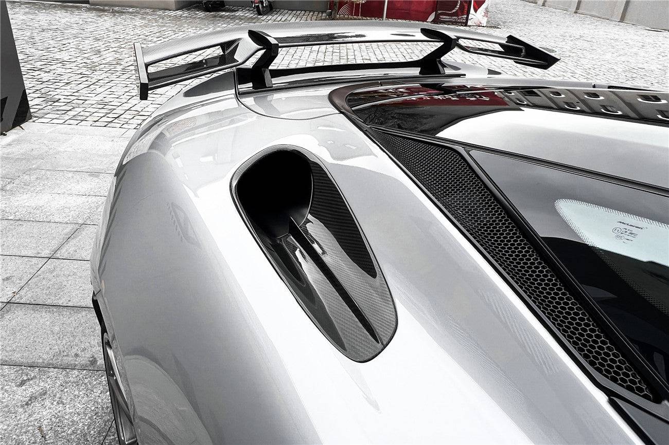 Carbonado 2020-2023 McLaren GT WP Style DRY Carbon Fiber Side Air Intake Fins