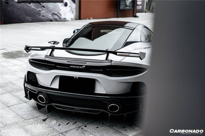 Carbonado 2020-2023 McLaren GT WP Style DRY Carbon Fiber Rear Diffuser Lip